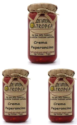 Trio aus Chilicreme
