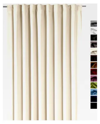 Produktbild von Dekoschal XXL blickdicht Verdunkelungsgardine Thermogardine HxB 245x275 cm Kälte- und Wärmeisolierung