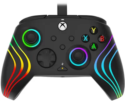 Produktbild von PDP Afterglow Wave Gamepad USB Nero für PC und Xbox One/Series S/X Retroilluminato
