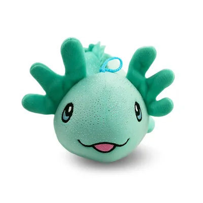 Produktbild von Kuscheltier Axolotl 30 cm türkis – Weiches Plüschtier, Stofftier
