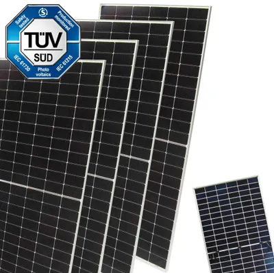 Produktbild von 4 x Solarpanel Solarmodul 600W 750W Bifazial Solarzelle Solar Monokristallin Mono 66427