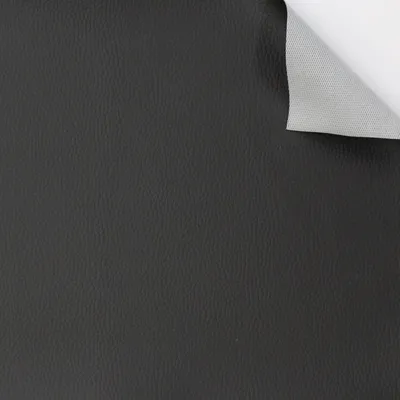 Produktbild von Faux Leder Stoff für DIY-Projekte und Möbel, 200x140 cm, Schwarz