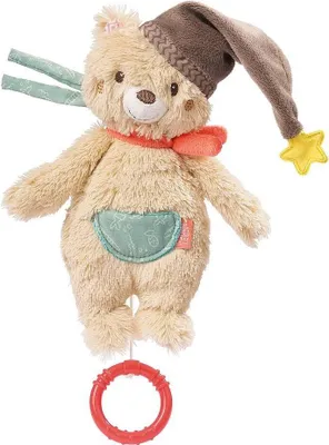 Produktbild von Spieluhr Bär – Aufzieh-Spieluhr mit Melodie "Brahms Wiegenlied"