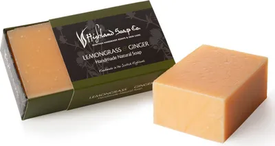 Produktbild von The Highland Soap Company Seife Lemongrass & Ginger 190g
