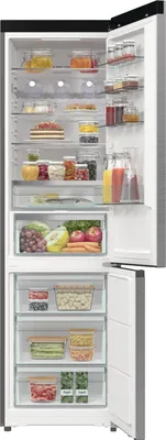 Produktbild von Gorenje NRB620C61X4WFE Edelstahl Kühl-/Gefrierkombination, Total NoFrost, 745544