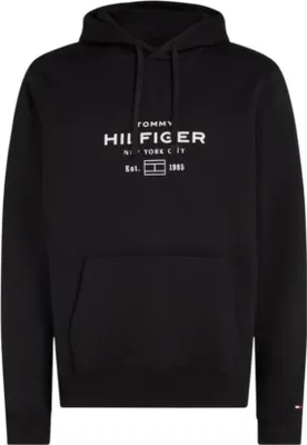 Produktbild von TOMMY HILFIGER OVAL GRAPHIC HOODIE Schwarz