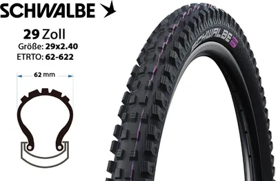 Produktbild von SCHWALBE Magic Mary Falt Reifen 29x2.40 Super Trail ADDIX Ultra Soft