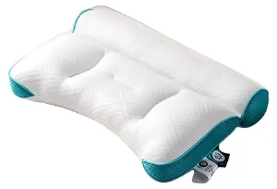 Image de Coussin de soutien cervical, Soutien ergonomique, Tissu respirant, Vert, 1 pièce, 40 x 60 cm