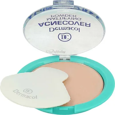 Produktbild von Dermacol ACNEcover Mattifying Powder Puder für problematische Haut No.02 Shell 11 g