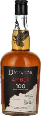 Image de Dictador AMBER 100 Months Aged Spirit Drink 40% Vol. 0,7l