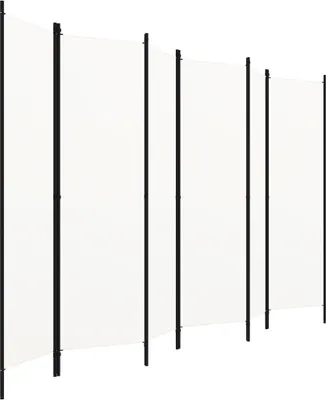 Produktbild von vidaXL 6-tlg. Raumteiler Weiß 300x180 cm