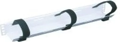 Immagine prodotto di Apra Group apraNET - Elemento di gestione dei cavi del rack (orizzontale, angolato) - grigio chiaro, RAL 7035 - 1U - 48,3 cm (19") (21-3
