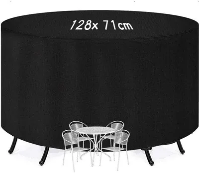 Immagine prodotto di Copertura protettiva per mobili da giardino - Impermeabile - Copertura - Nero - Tessuto Oxford 210D