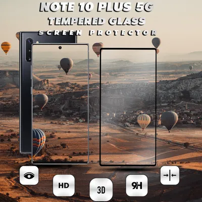 Obrázek produktu pro Samsung Galaxy Note 10 PLUS 5G - tvrzené sklo 9H - 3D ochrana displeje v super kvalitě