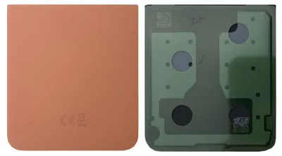 Produktbild von Samsung Akkudeckel für Galaxy Z Flip6 GH82-35182G Ersatzteil Reparatur Peach