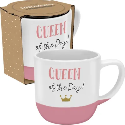 Produktbild von GRUSS & CO Tasse rund "Oueen of the day"