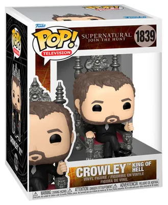 Zdjęcie produktu dla Figurka Funko POP Supernatural 1839 Crowley King of Hell