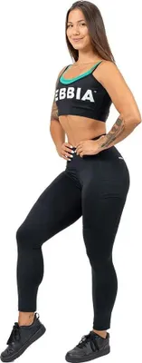 Produktbild von Nebbia High Waisted Leggings Leg Day Goals Black XS Fitness Hose
