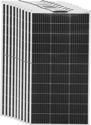 Produktbild von Flexibles Solarpanel – 120 Watt Leistung – 12 Volt – Leichtgewicht – Geeignet für Wohnmobile und Boote