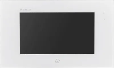 Produktbild von BALTER JUNO 7" Videostation Touchscreen Bildschirm 2-Draht BUS Technologie Interkom Weiß