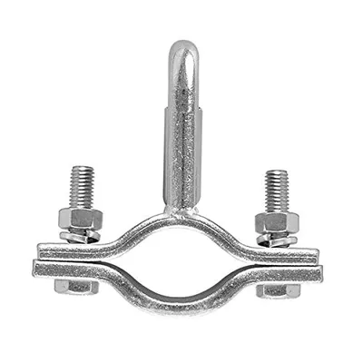 Productafbeelding van AS Ophanghaak voor afbreekkabel, inclusief veer, voor aanhangers, 12x10x4 cm, verzinkt, ca. 717 gram, AS