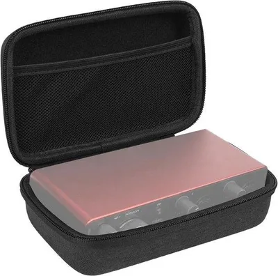 Obrázok produktu pre Ochranné puzdro na audio rozhranie, sivé, odolné, cestovné