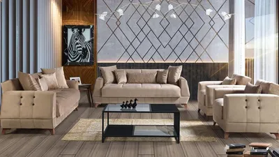 Produktbild von Sofagarnitur 3+2+1+1 Sitzer Sofa Komplett Set Relax JVmoebel