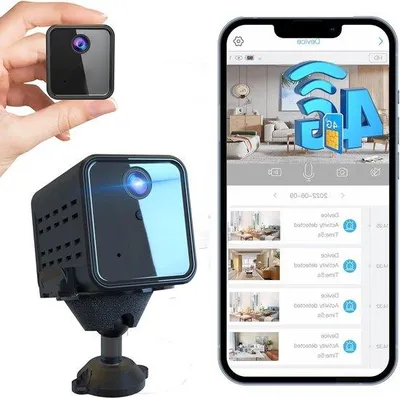 Obrázok produktu pre Mini bezpečnostná kamera 4G s rozlíšením 2K a nočným videním