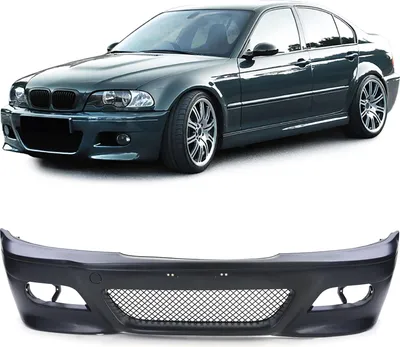 Produktbild von Front Stoßstange Sport Optik mit ABE passend für BMW 3er E46 2 + 4 Türer 98-05