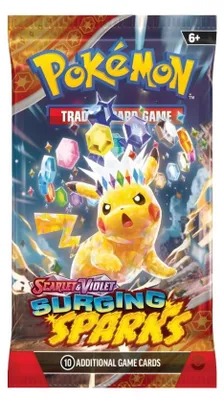 Obrázok produktu pre Pokémon TCG - Scarlet & Violet 8 Surging Sparks Booster