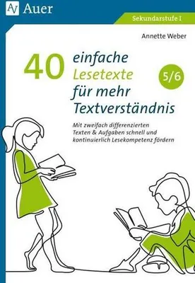 Produktbild von 40 einfache Lesetexte für mehr Textverständnis 5-6