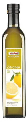 Zdjęcie produktu dla Kotanyi Gourmet Lemon Oil Oliwa z oliwek Extra Virgin tłoczona na zimno 500ml