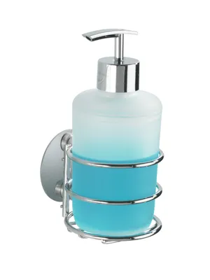 Produktbild von WENKO Seifen Spender Spülmittel Küchen 285 ml Dusche Lotion Wand ohne bohren Bad