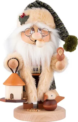 Produktbild von Wichtel Weihnachtsmann Vogelfütterung (29,5cm) Räuchermann von Christian Ulbricht