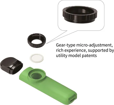 Image de Flûte kazoo en ABS avec membrane en 8 parties, instrument de musique, ukulélé, guitare, partenaire pour enfants, adultes, débutants