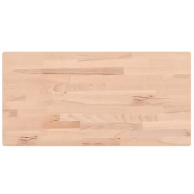 Zdjęcie produktu dla vidaXL Blat umywalki 100x50x1,5 cm lite drewno bukowe