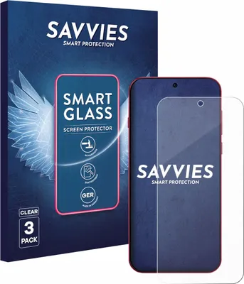 Produktbild von 3x Savvies Schutzglas Folie für Oppo Find X9 Pro 9H Panzer Schutzfolie Glas Displayschutz klar transparent
