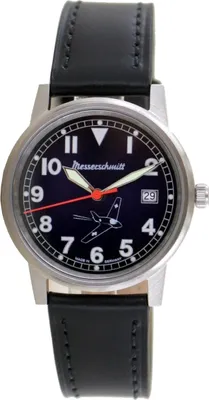 Produktbild von Aristo Uni Messerschmitt Uhr Fliegeruhr - Komet 80 Jahre - ME163-80-4 Leder