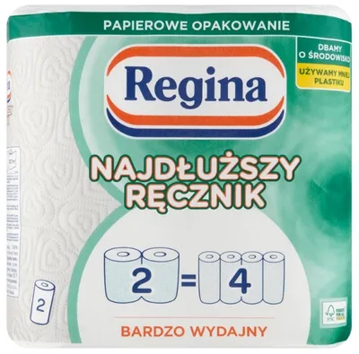 Obrázok produktu pre Regina Ręcznik Papierowy 2 rolki Najdłuższy