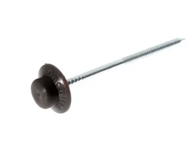 Zdjęcie produktu dla Gwoździe Onduline® do płyt bitumicznych czarne 65 mm x 2,8 mm Opakowanie = 100 szt