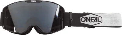 Produktbild von O'NEAL Motocross Brille B-20 Goggle Plain , Schwarz weiß