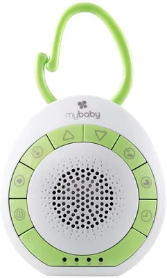 Obrázok produktu pre MyBaby SoundSpa pomôcka na spanie Zvukový stroj biely šum upokojujúce zvuky Zvuková terapia Ideálne na cestovanie
