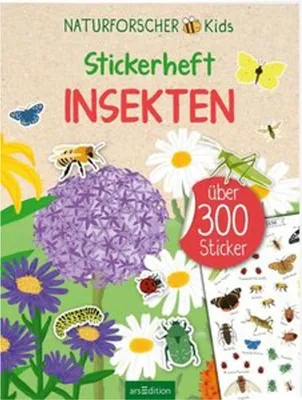 Produktbild von Naturforscher-Kids - Stickerheft Insekten