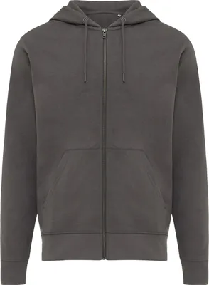 Produktbild von Iqoniq - "Abisko" Hoodie mit durchgehendem Reißverschluss für Herren/Damen Uni XD867 (3XL) (Anthrazit)