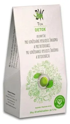 Produktbild von BW Tea Detox Entgiftungstee 20 x 1,5g - 8+4