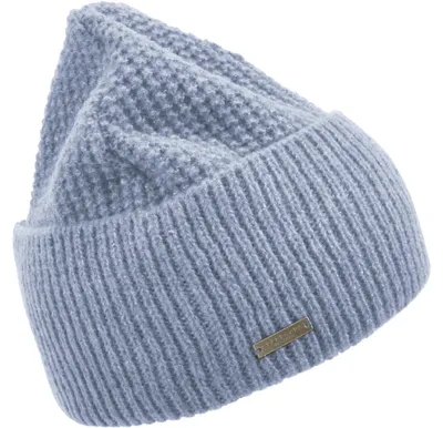 Imagen del producto de Gorro de punto Seeberger, color azul, talla única
