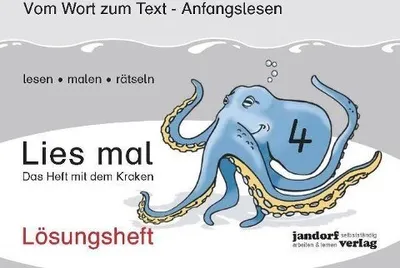 Produktbild von Lies mal 4 - Das Heft mit dem Kraken: Lösungsheft