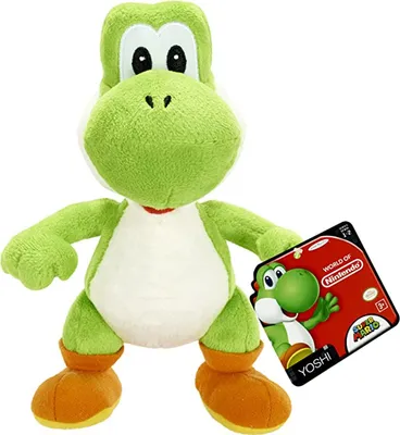 Produktbild von Nintendo Super Mario Yoshi Plüschfigur, 30cm Kuscheltier