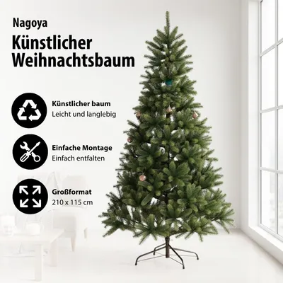 Produktbild von Black Box Weihnachtsbaum Nagoya grün 210 cm