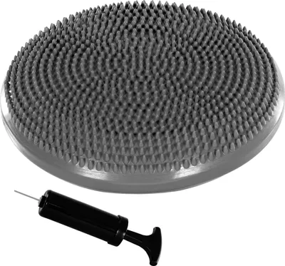 Produktbild von MOVIT Ballsitzkissen Luftkissen Sitzhilfe Gymnastik Balance Board 33cm grau